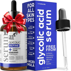 Artnaturals bottle front view showing clean packaging and easy application benefit