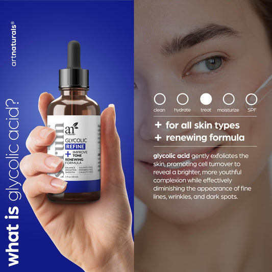 Close-up of Artnaturals label details highlighting vegan formula and benefits