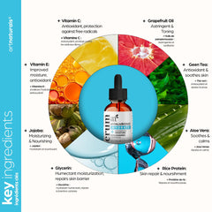 ArtNaturals jojoba ingredient close-up with oil drops, emphasizes gentle moisturizing benefit
