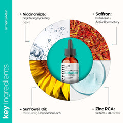 Artnaturals serum dropper close-up displaying lightweight texture for fast absorption