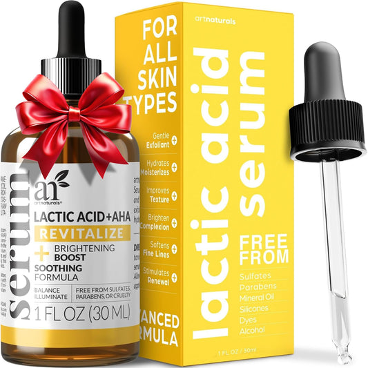 Artnaturals front label showing product name and size for quick ID