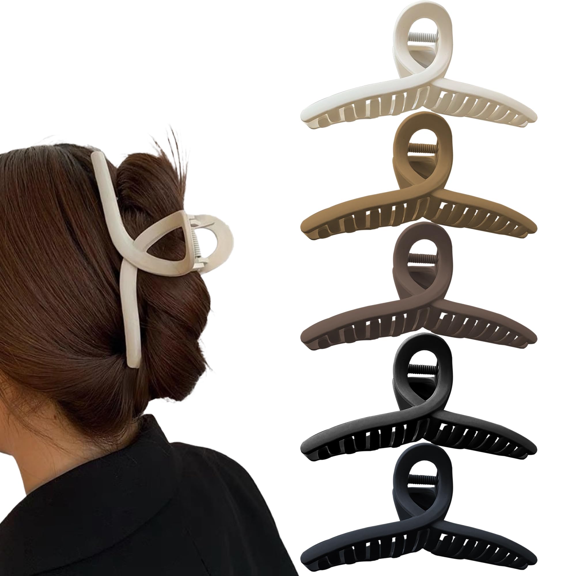 Artocery front package showing five 5.1 inch clips, convenient gift set