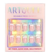Artquee gift-ready box in lifestyle scene, ready to give and impress