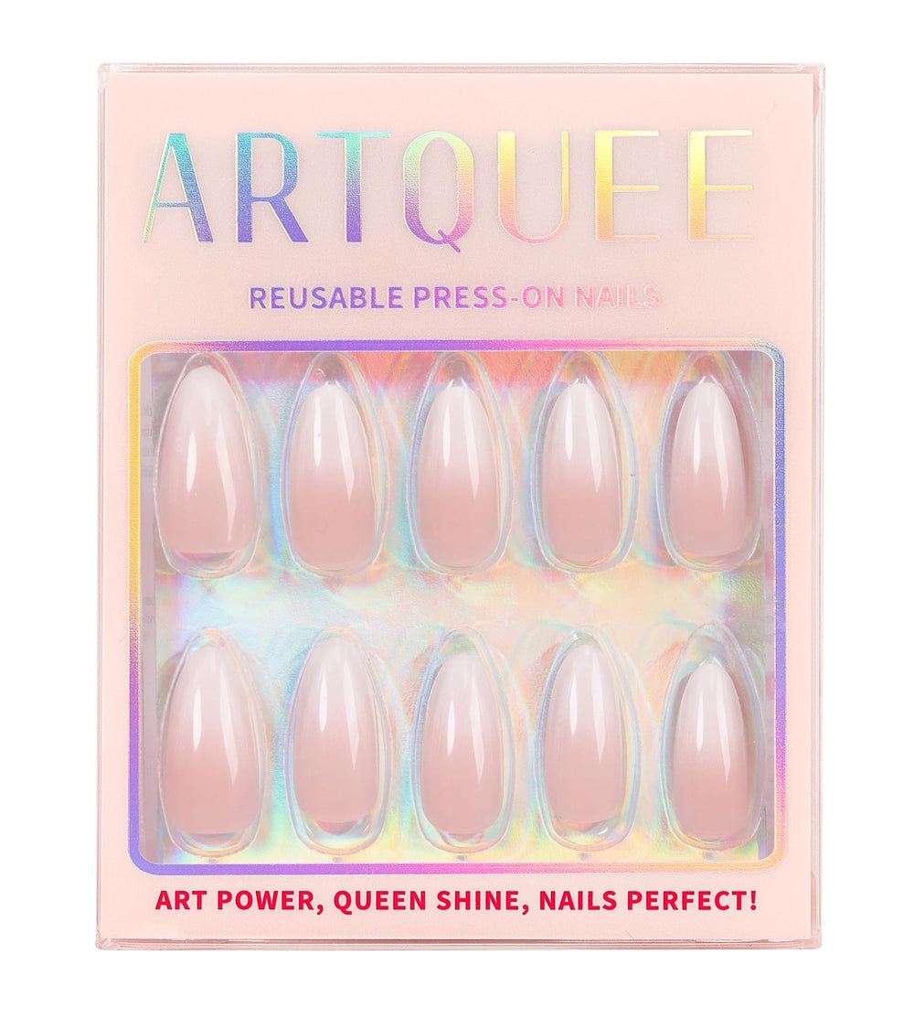 Artquee hands styled with nails and jewelry, lifestyle shot showing versatile everyday elegance