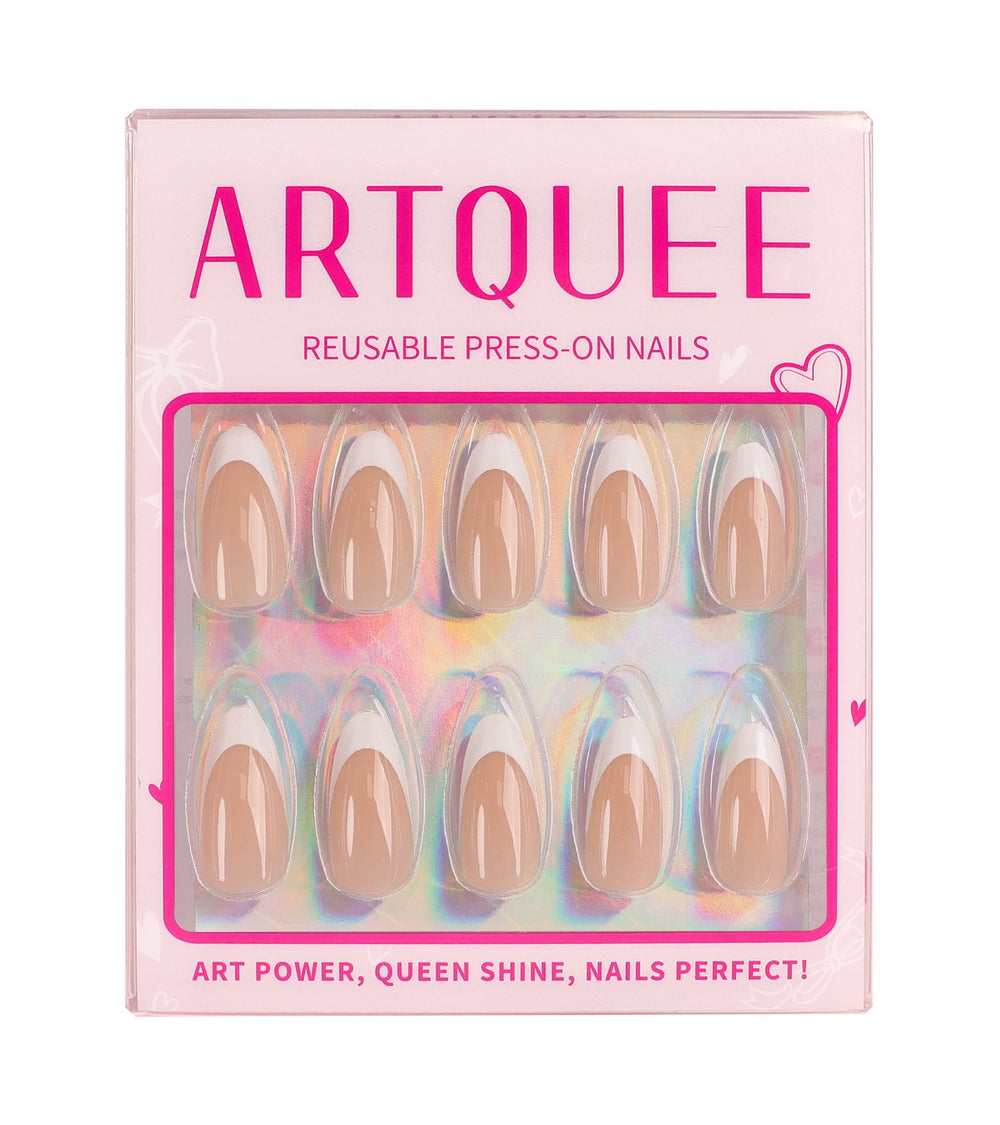 Artquee lifestyle photo of woman wearing nails boosting polished look