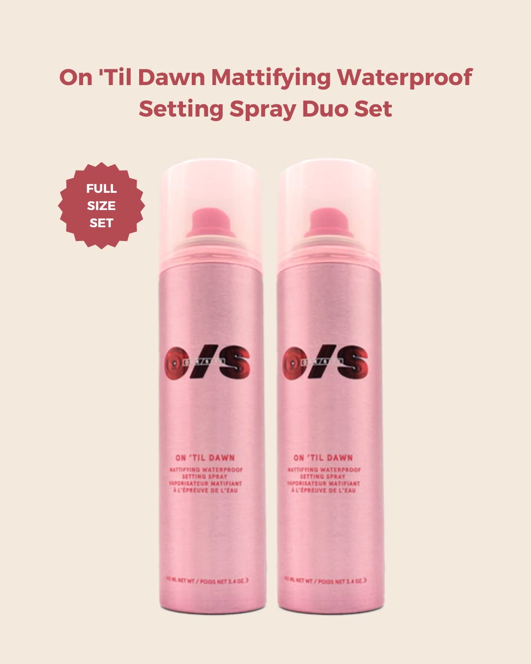 ARTSTAR close-up mist texture demonstrating fine even coverage benefit