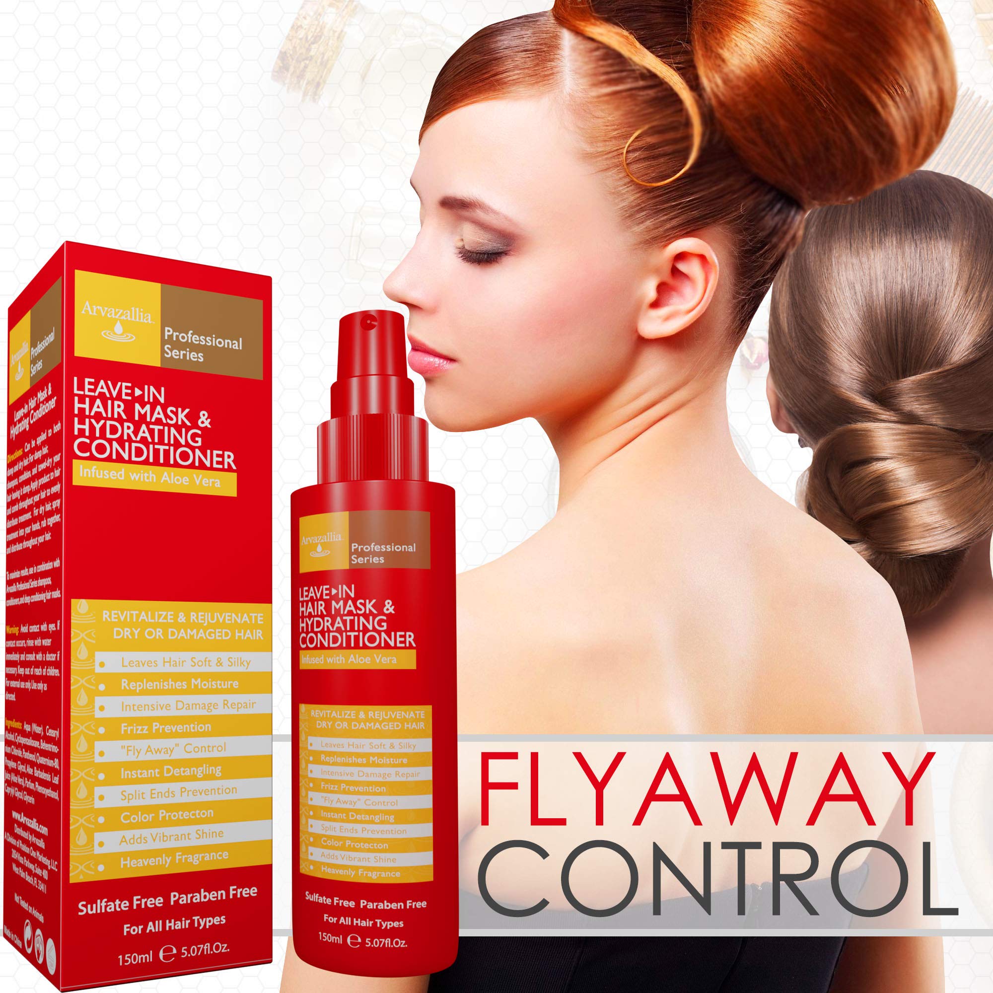 Arvazallia bottle in hand for size scale showing travel-friendly benefit