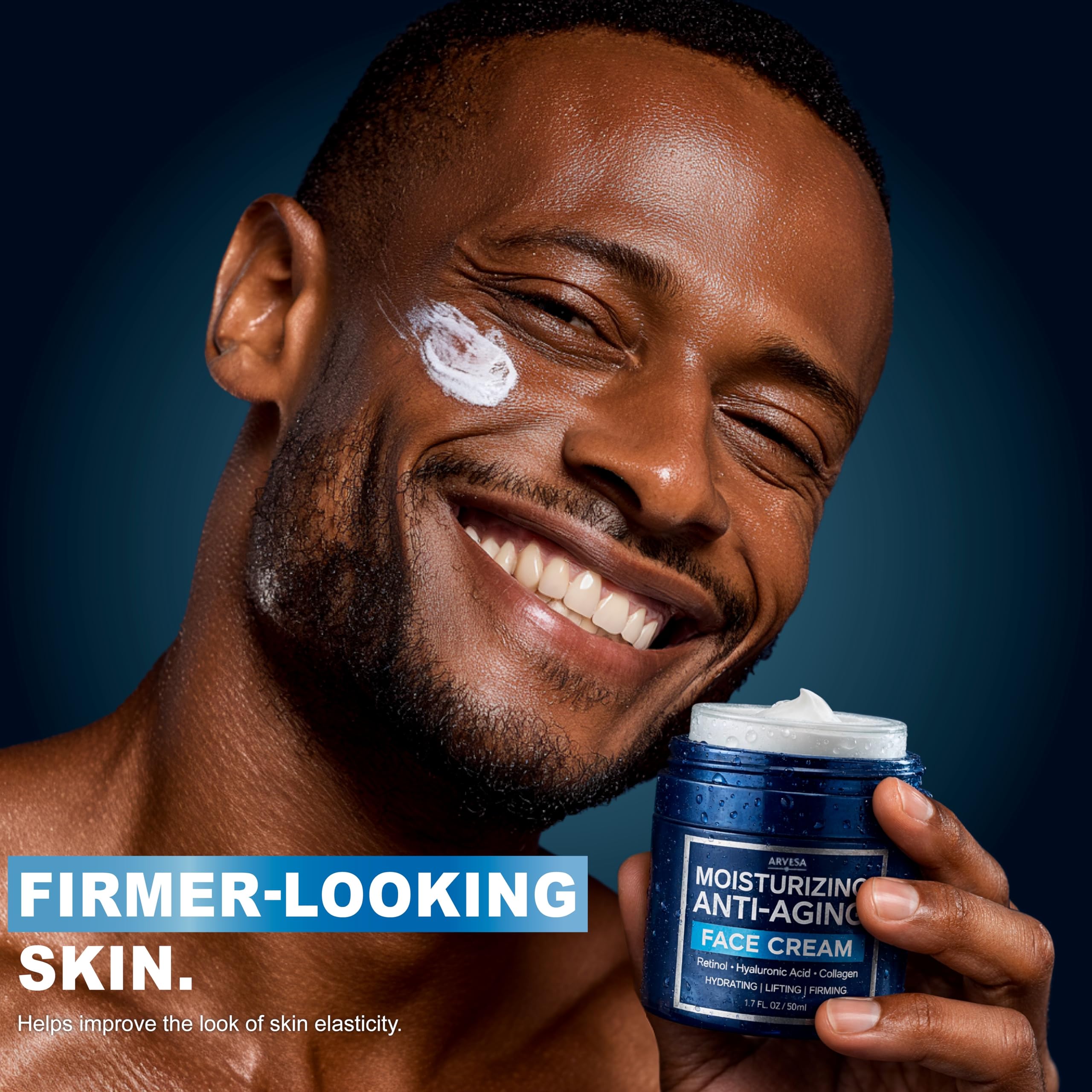 Arvesa aftershave use in morning routine soothes skin and reduces irritation