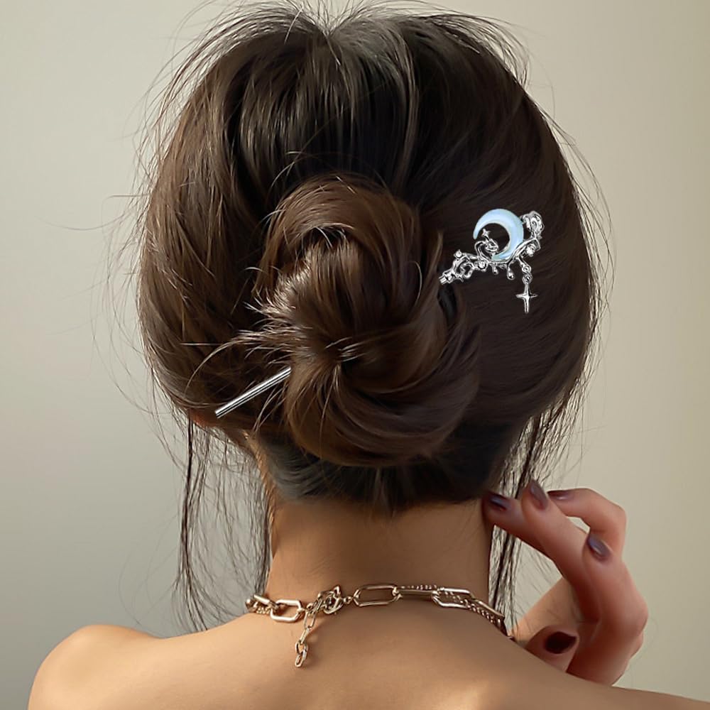 Arvintas four hair sticks displayed together indicating set variety and gift-ready