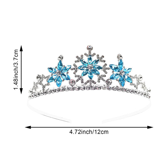 Arvintas tiara close-up of rhinestones highlighting crystal cut and reflective detail
