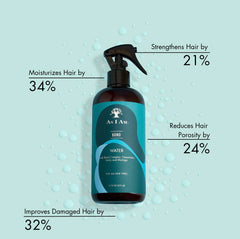 As I Am Bond Water spray action mist hydrating hair without weight