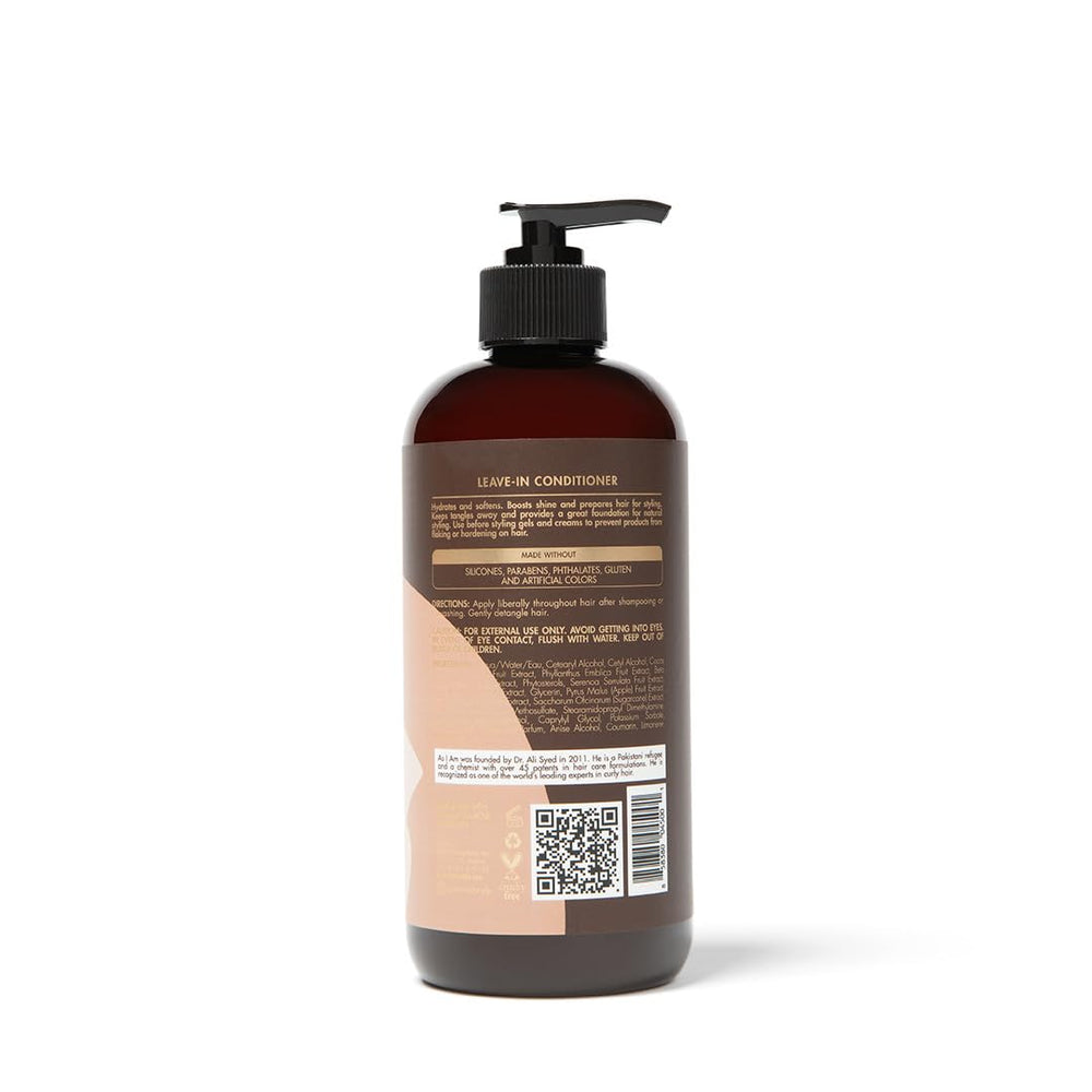 As I Am leave-in texture close-up highlighting lightweight hydration