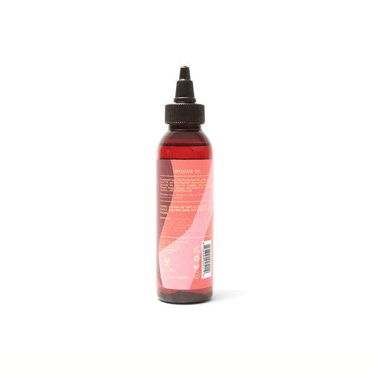 As I Am oil texture close-up droplet on hand, shows lightweight absorption benefit