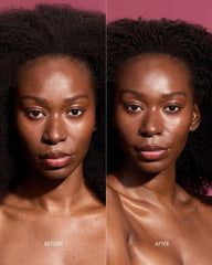 As I Am visible curl definition before and after using product