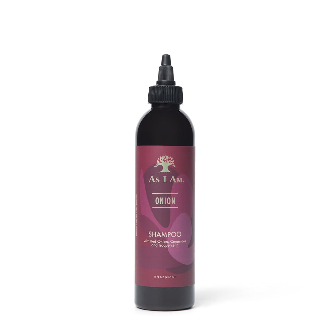 As I Am bottle front view shows clean packaging and product benefit