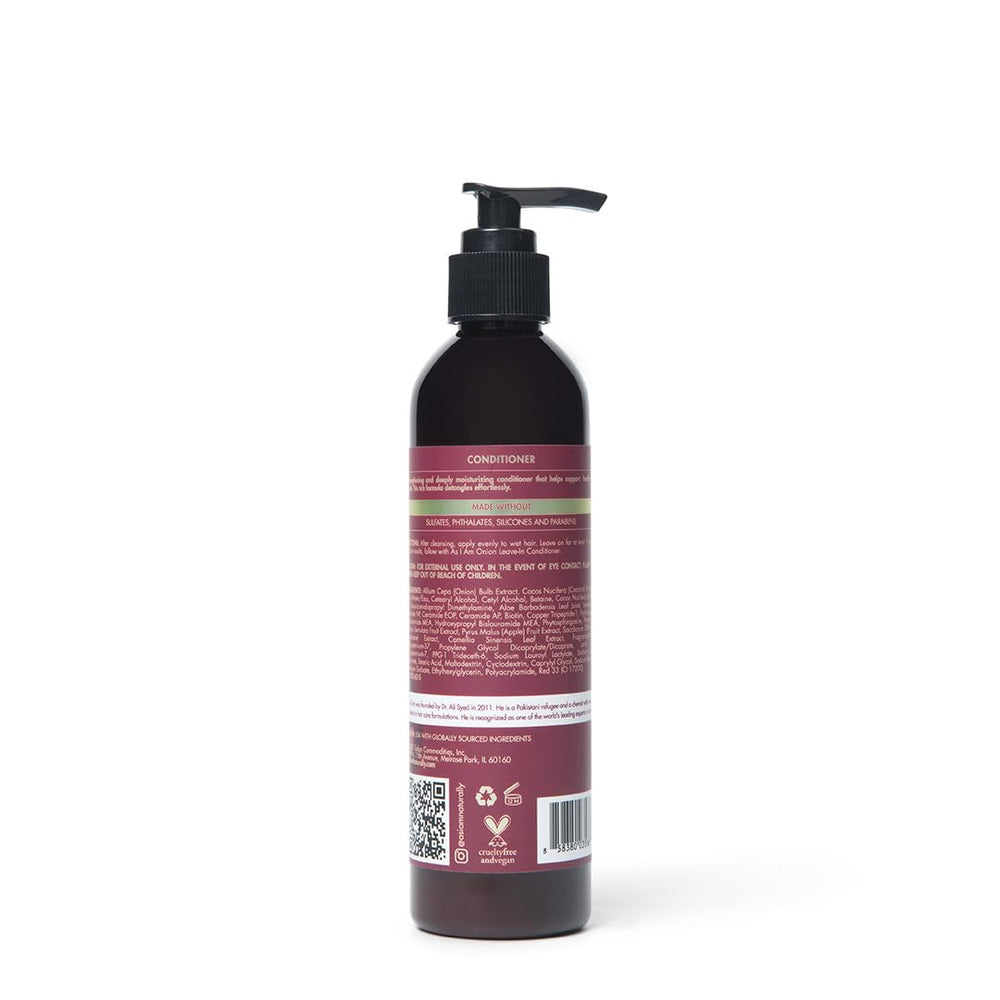 As I Am in shower routine lifestyle scene promoting manageable hair