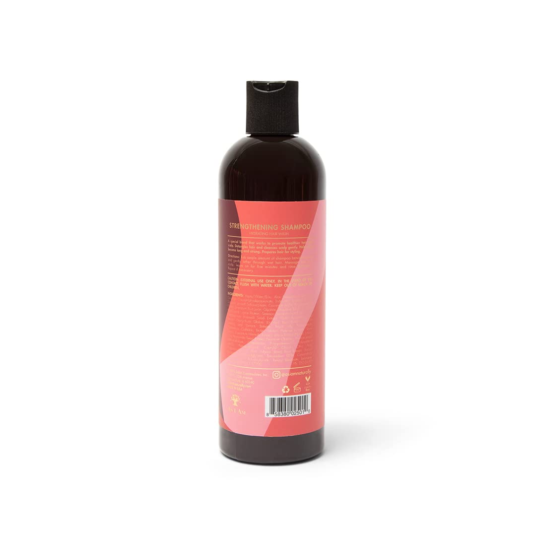As I Am shampoo foam texture close-up highlighting slip and gentle cleansing benefits