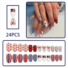 ASABITE kit contents with wooden cuticle stick, nail file and double-sided stickers for prep