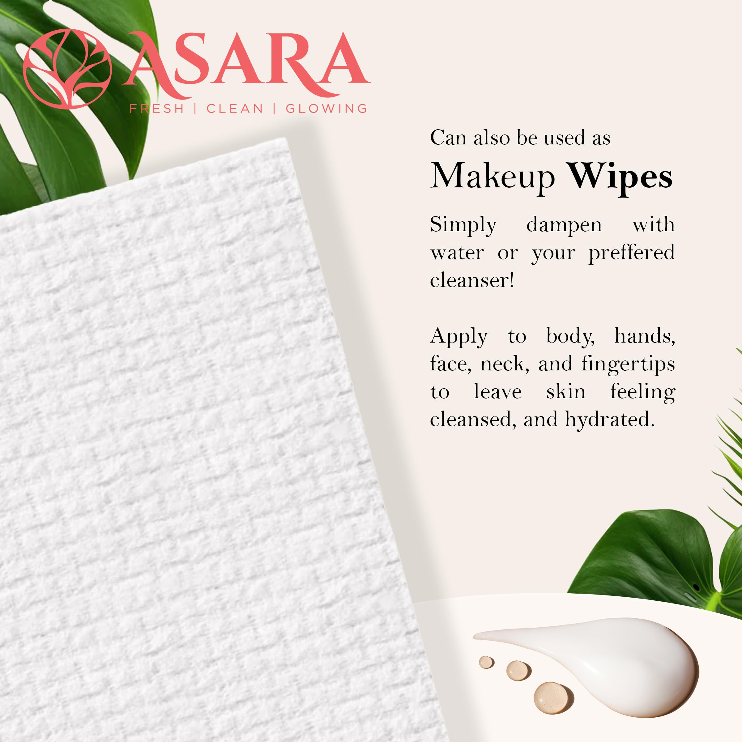 ASARA NEW YORK PROBIOTIC SKIN SCIENCE wipe in bathroom setting for quick freshening