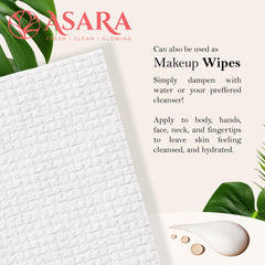 ASARA NEW YORK PROBIOTIC SKIN SCIENCE wipe in bathroom setting for quick freshening
