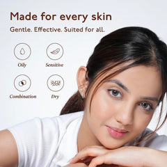 Asaya bottle beside label highlighting active ingredients for clarity
