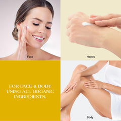 ASDToTio balm on elbow before and after showing visible smoothing benefit