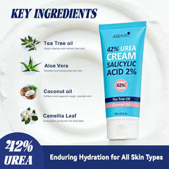ASDToTio cream texture on fingertip showing rich consistency for deep hydration