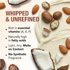 Close-up of coconut and almond oils with Ashanti Naturals label highlighting nourishing oils