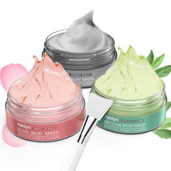 Ashlyn front packaging showing three-mask set and gift-ready box benefit variety