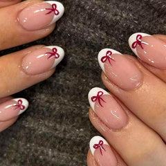 Ashowner nails applied on hand showing immediate polish-like effect