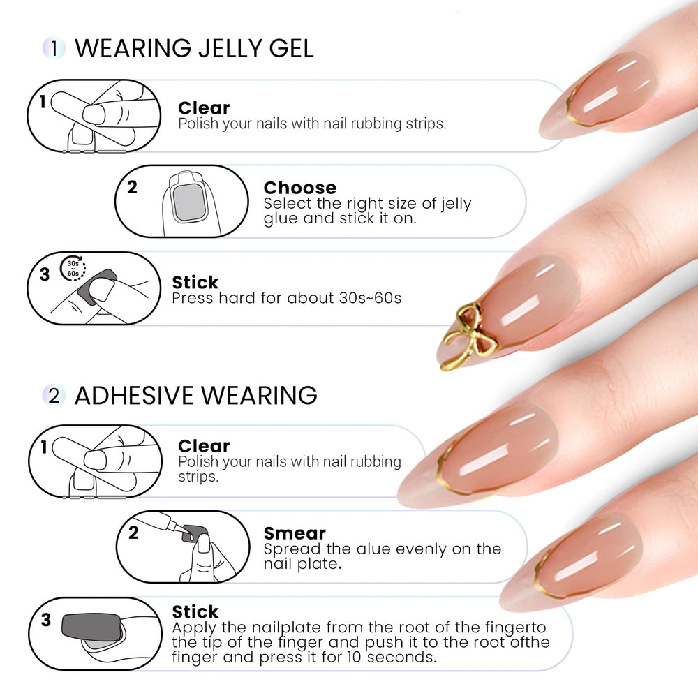 Ashowner hand model comparing nail size to natural nails for correct scale