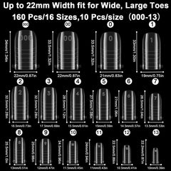 asonrl cured and filed toenail extension, smooth finish benefit