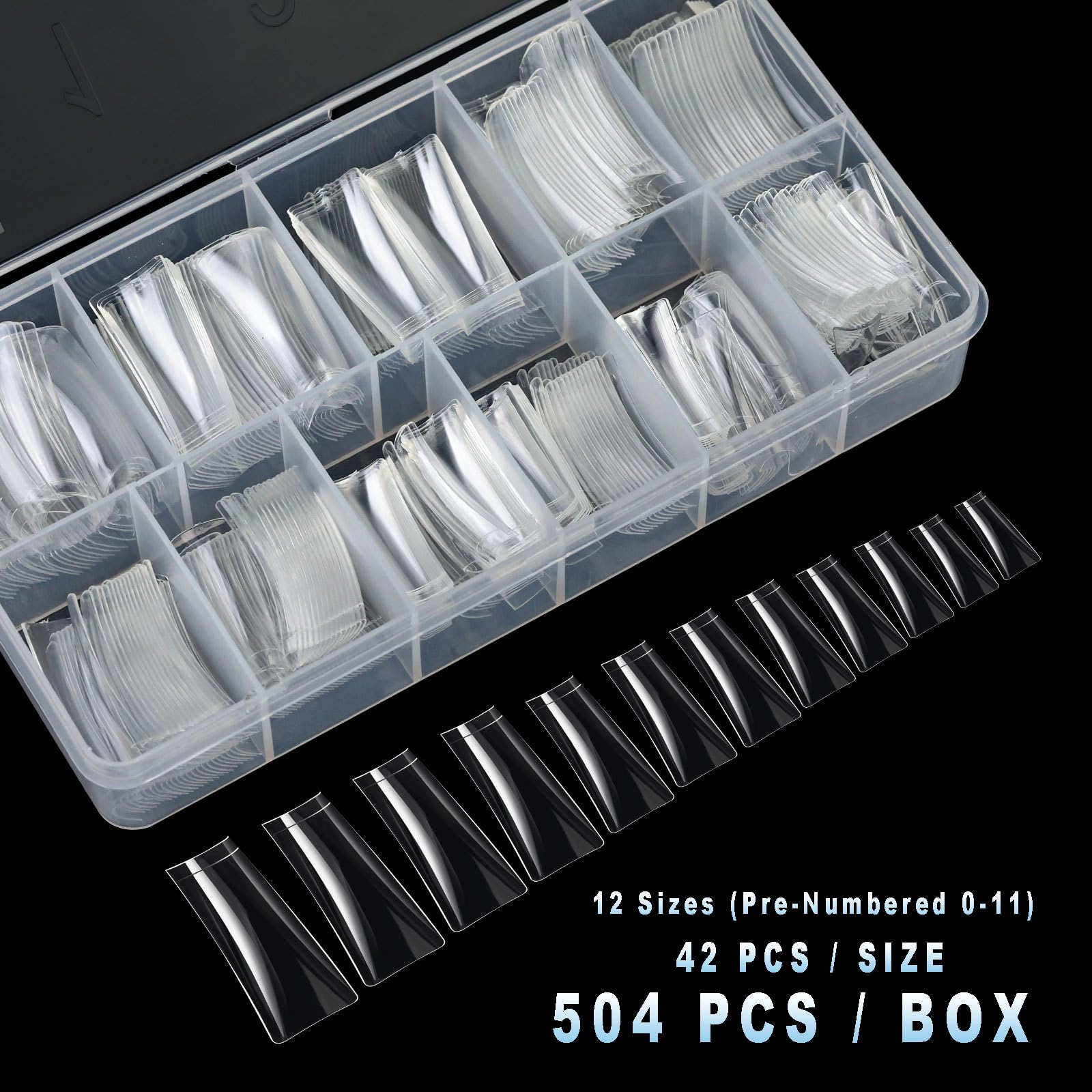 ASONRL application setup with glue and tools showing quick at-home manicure benefit