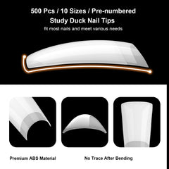 ASONRL side view of tip edge illustrating secure fit and durability