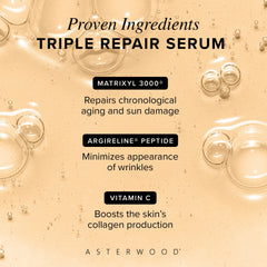 Asterwood serum texture drop demonstrating lightweight hydration benefit