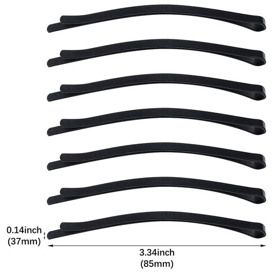Aswewamt close-up of pin tip and curve, durable grip for thick hair