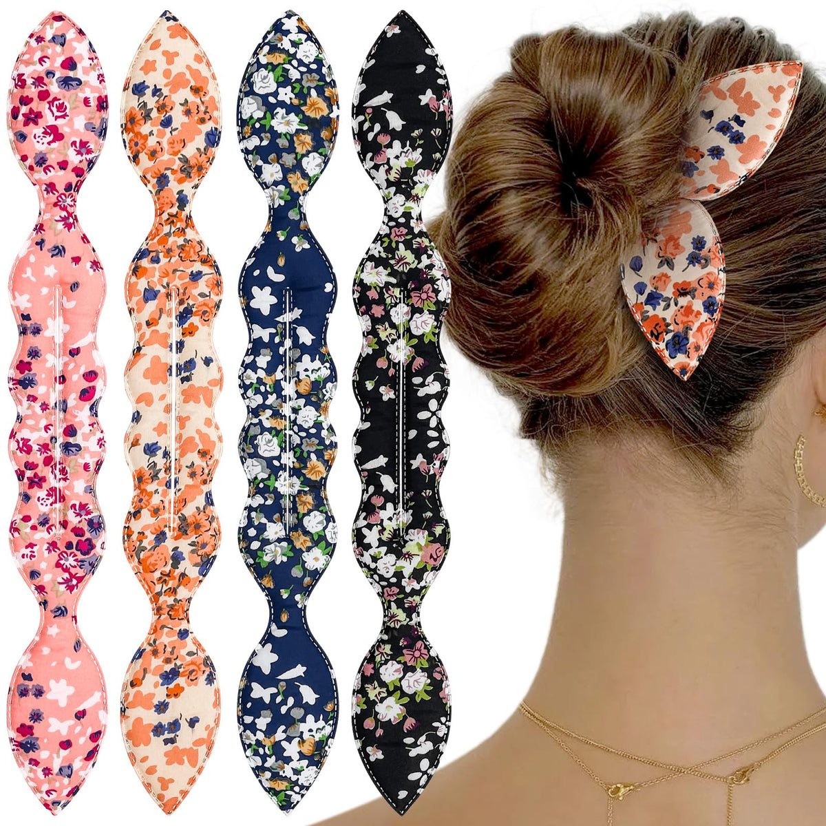 Aswewamt front view showing four bun makers, fast styling benefit