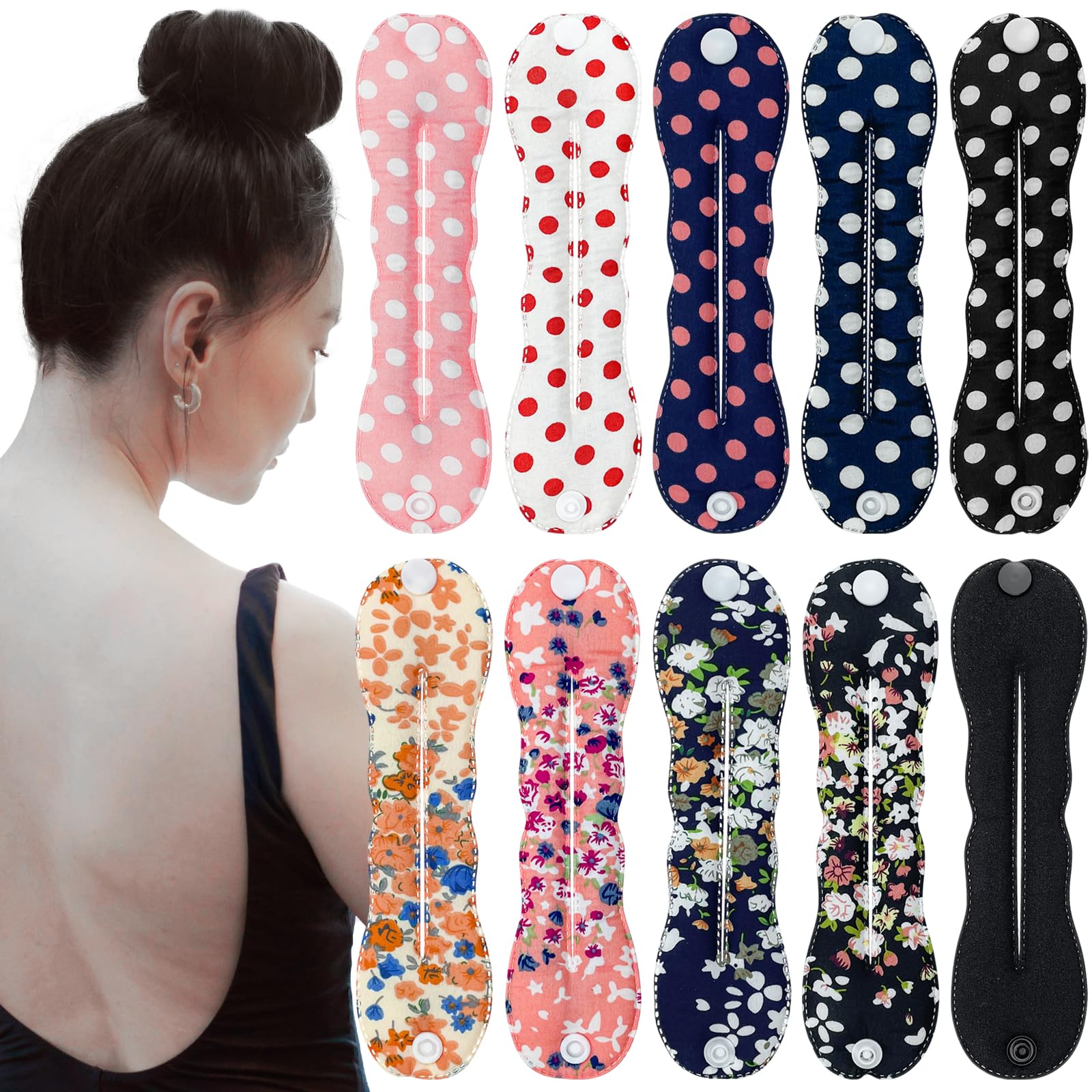aswewamt front packaging showing polka dot flower pattern and quick styling benefit