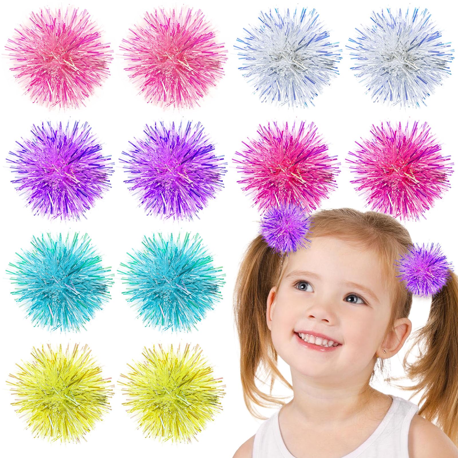 Aswewamt front packaging showing 12-piece festive hair accessory set
