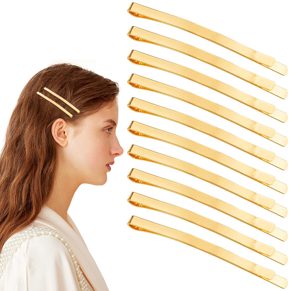 Aswewamt gold jumbo bobby pins front packaging showing 50 count and value