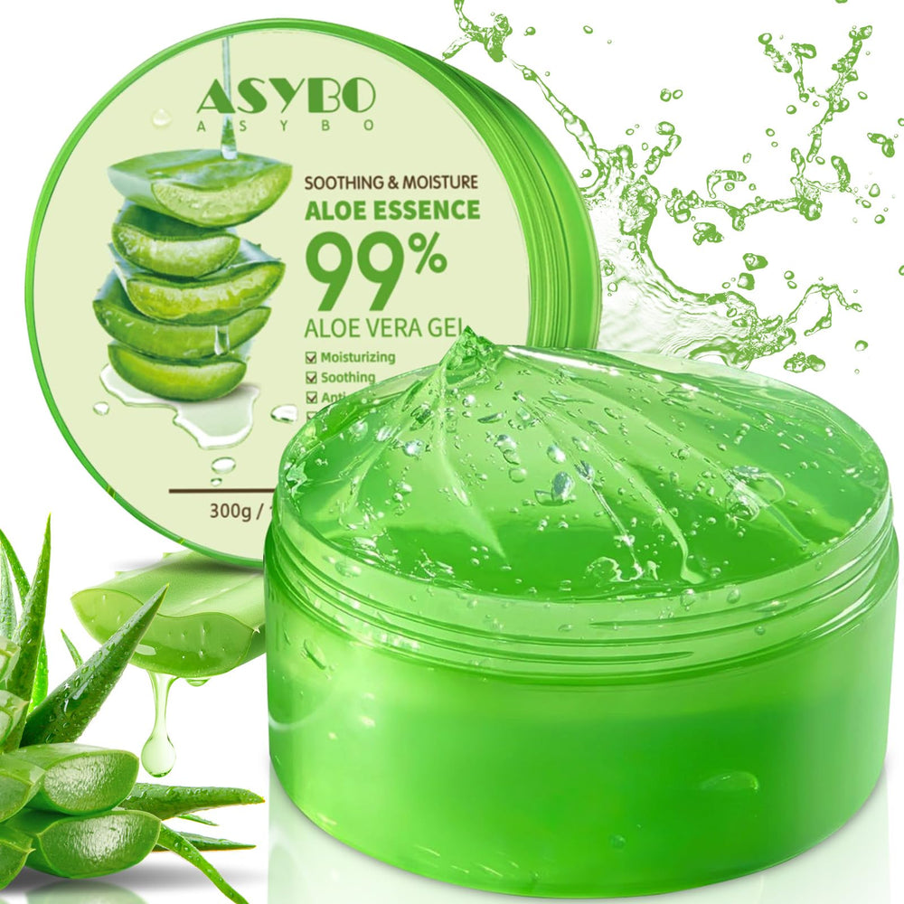 ASYBO front bottle 300ml showing label and clear gel for hydration