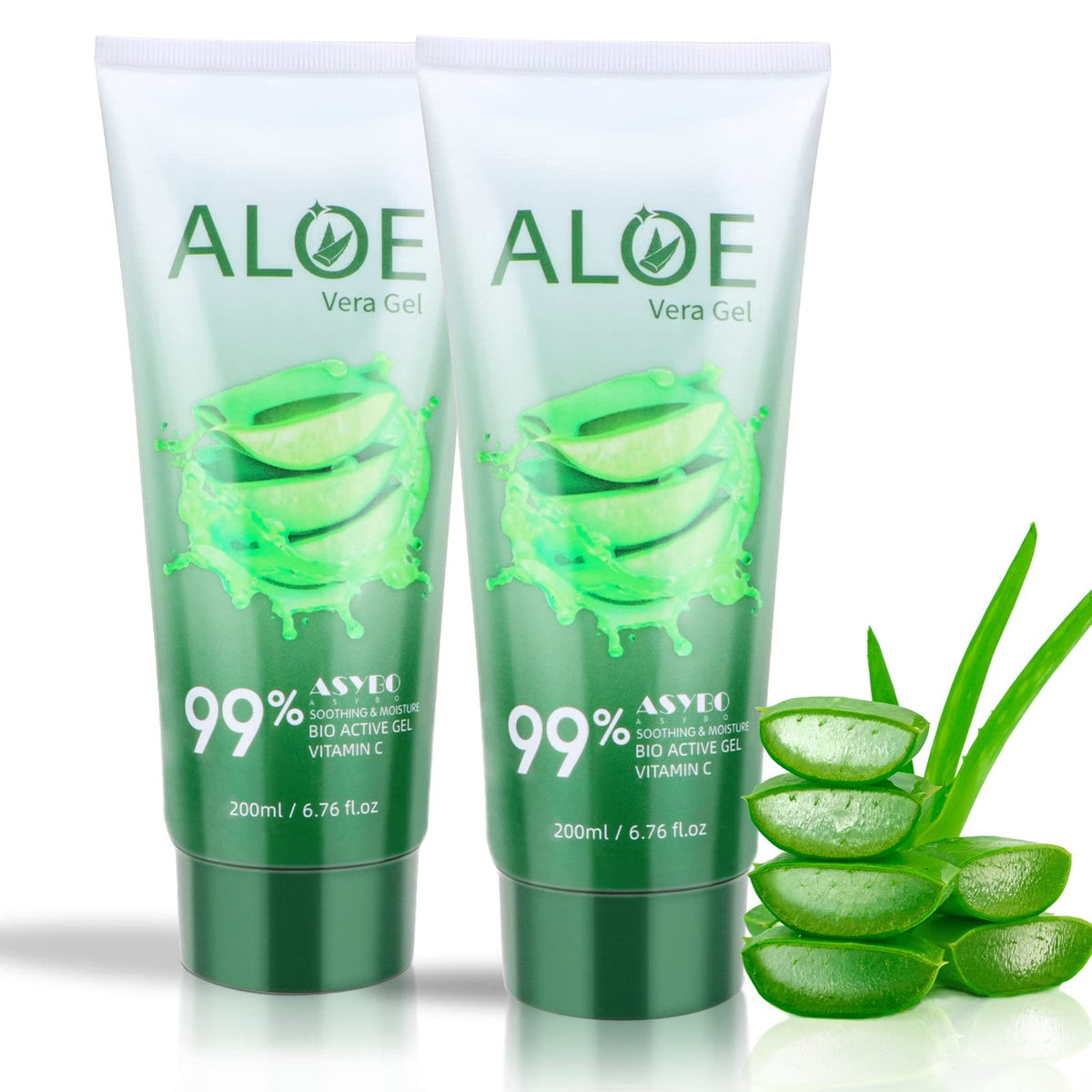 ASYBO front packaging showing bottle and brand for clear product identification and appeal