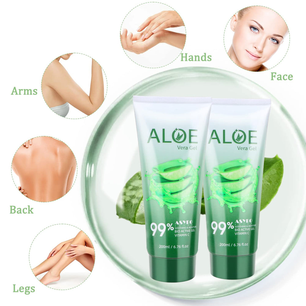 ASYBO on hair ends showing moisturizing effect and reduced dryness