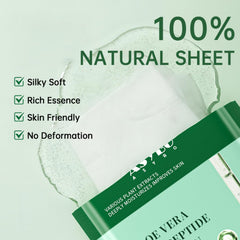 ASYBO open pouch with serum-rich mask ready for application