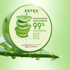 ASYBO bottle next to hand showing 300ml size and travel-friendly benefit