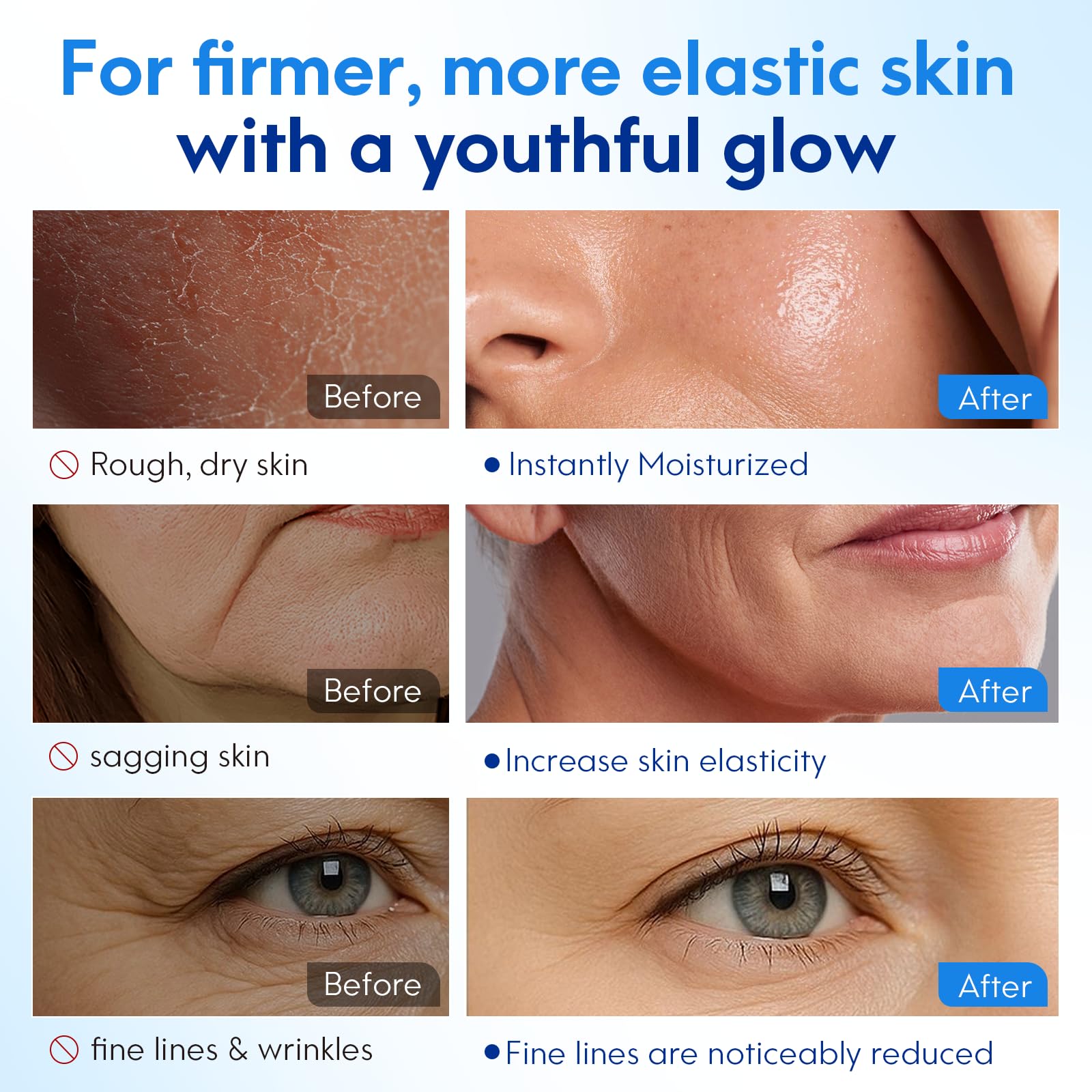 ATOANY product label close-up showing GHK-Cu and hyaluronic acid, communicates ingredient benefits