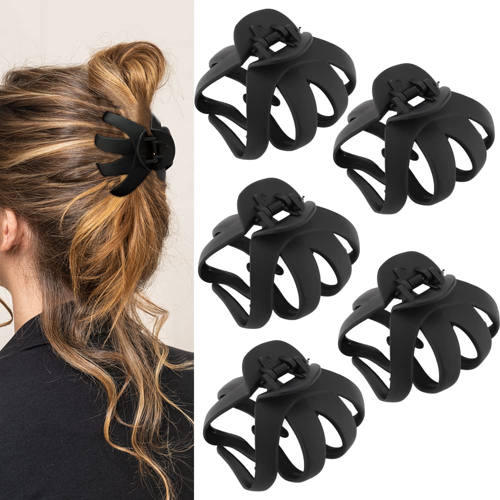ATODEN front view matte black clip showing shape and hold