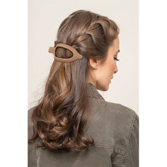 ATODEN clip beside ruler showing 4.7-inch size for thick hair
