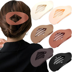 Atoden front packaging showing six matte oval clips for durable everyday style