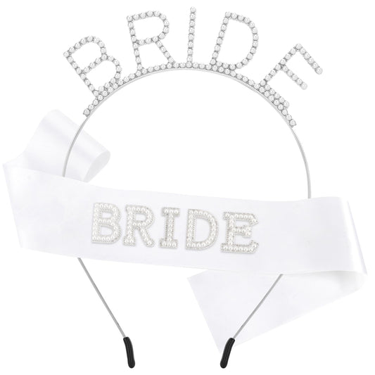 Atoden front view of sash and headband showing complete set and gift-ready look